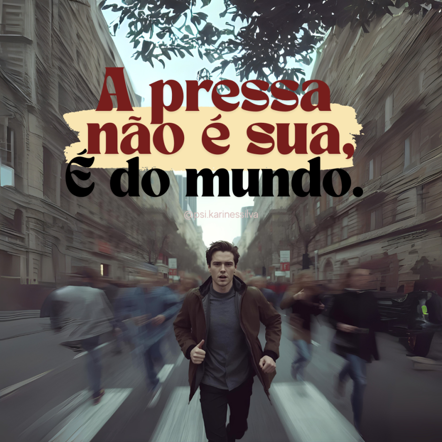 Não é falta de tempo, é excesso de exigência